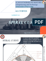 FS11 LESSON 11 - Spiral Curve
