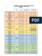 Distribución de Espacios para Exámenes Finales Presenciales SS 2022