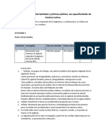 Lineamiento Actividades Los Problemas de Gobernabilidad América Latina