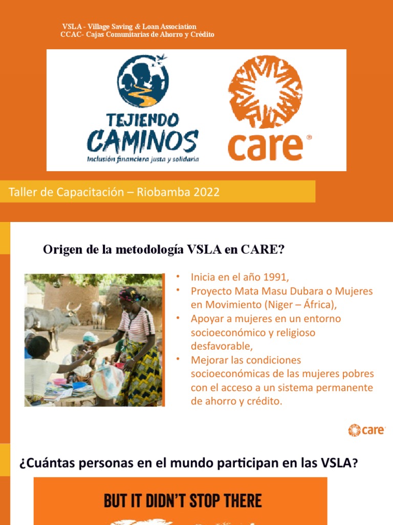 Impacto de VSLA y CCAC en Mujeres | PDF | Economias