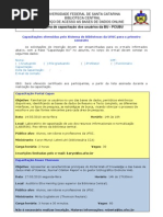 UFSC. BU. Treinamentos. 05-06