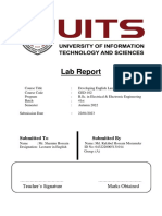 Lab Report