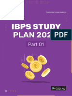 Ibps Study Plan 2023 - Part 01 A