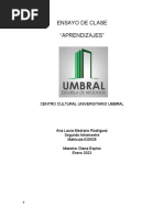 Ensayo de Clase