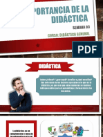 Semana 03 - Didactica General