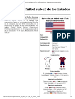 Selección de Fútbol Sub-17 de Los Estados Unidos
