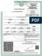 Acta de Nacimiento