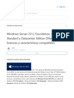 Diferencias de Windows Server 2012 Foundation, Essential, Standard y Datacenter Edition, Licencias y Características Compatibles - SoftwareStore