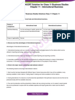 Ncert Sol Class 11 Business Studies Chapter 11