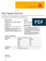 Sika Backer Rod Fire