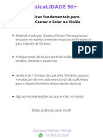 Desafio Música e Violão 50+ Aula 2