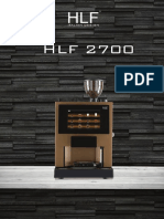 Discover the versatile HLF2700 touchscreen coffee machine