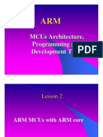 Mcus Architecture, Programming and Development Tools