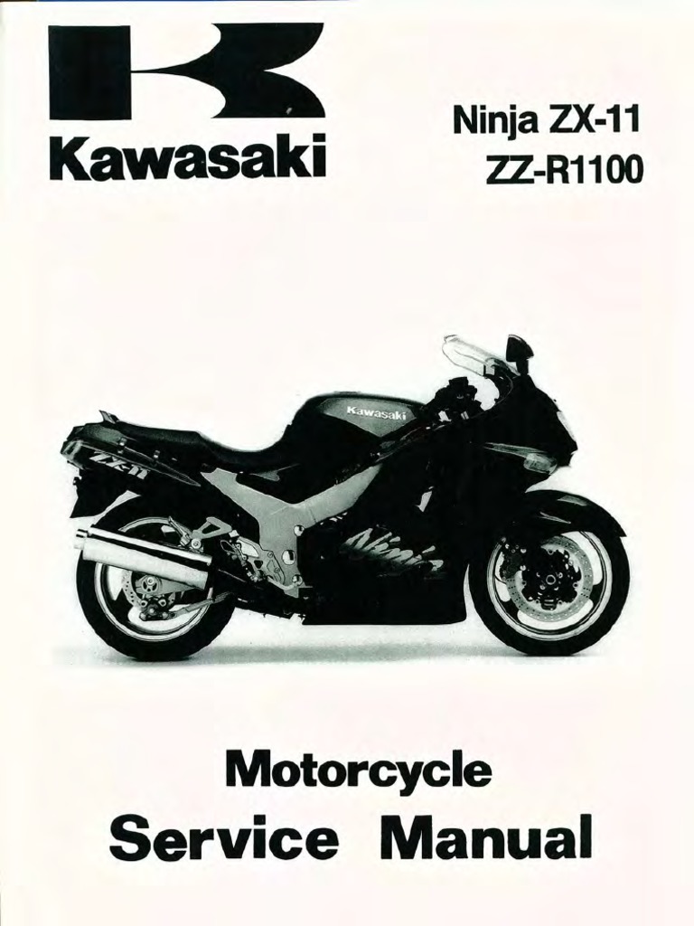 Kawasaki Ninja ZX 11 Manual de Assistencia Téc | PDF