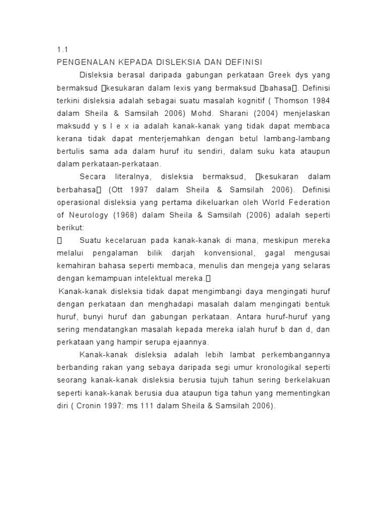Maksud Disleksia Pdf
