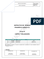 ITA-02.14 Corte y Soldadura