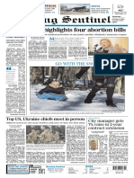 Mills Highlights Four Abortion Bills: Morning Sentinel