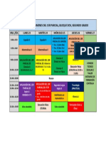 Calendario de 1er Exam. Parcial, B2