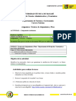 TAREA 5 Componente Docencia Unidad 3 TÉCNICAS DE ALOJAMIENTO Y PISOS