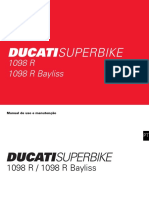 Manual de manutenção Ducati 1098