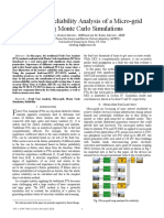 Fault Tree Reliability Analysis of A Micro-Grid