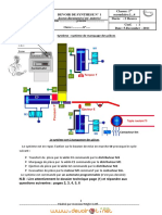 Devoir de Synthèse N°1 - Technologie Système de Marquage Des Pièces - 1ère AS (2011-2012) MR Mighri Lotfi