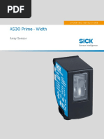 Operating Instructions As30 Array Sensor en Im0084437