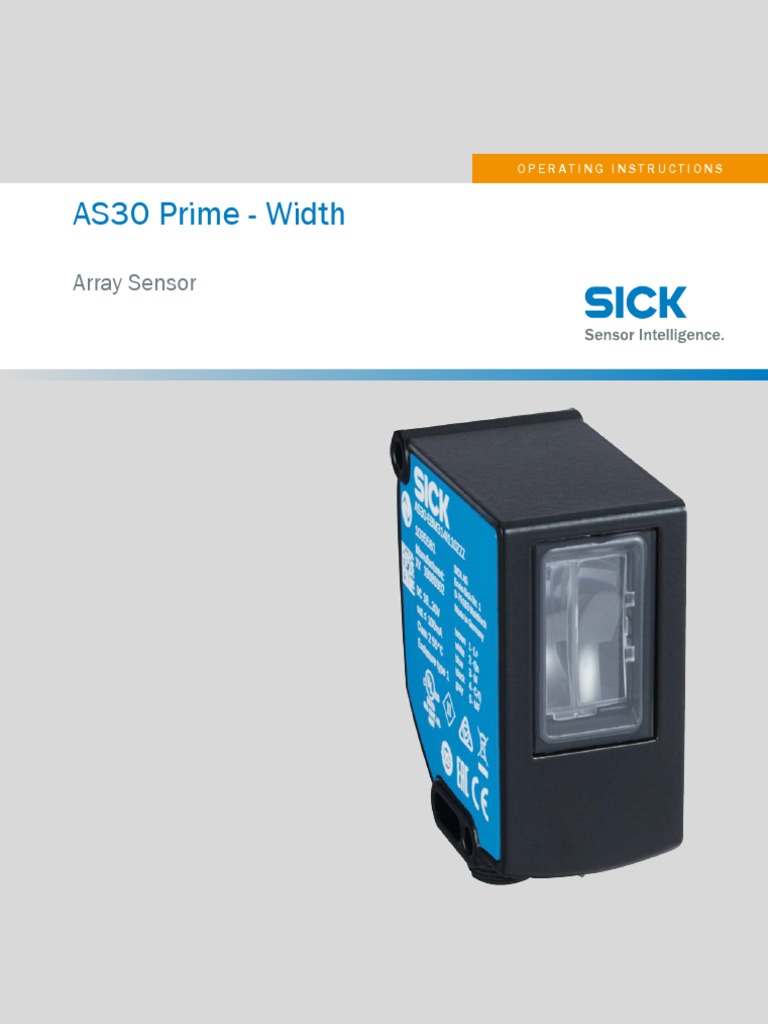 Operating Instructions As30 Array Sensor en Im0084437 | PDF ...