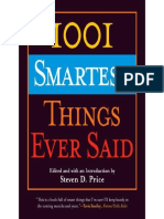 1001 Smartest Things Ever Said For Honors' Introduction To Philosophy