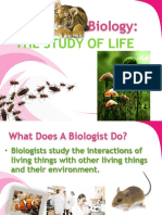 The Study of Life: Biology