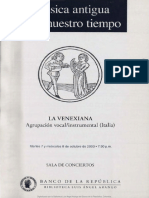 La Venexiana Monteverdi Textos