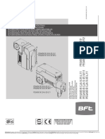 Manual de Instalare Pegaso, BFT