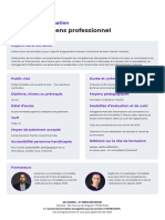 Brochure de Formations