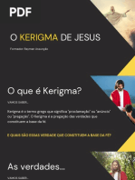 O Kerigma de Jesus - Parte 1