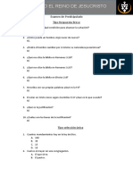 Examen de Predicipulado