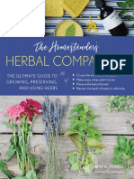 The Homesteader's Herbal Companion - The Ultimate Guide To Growing, Preserving, and Using Herbs