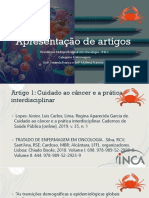 Apresentação de artigos