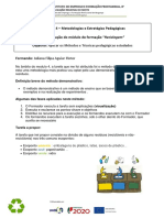 Método Demonstrativo para Divisão de Resíduos