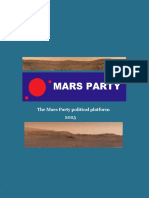 Mars Party Political Platform.