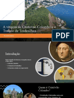 Cristovao Colombo e o Tratado de Tordesilhas David Spinola 5F