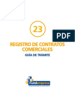 189 - Registro de Contratos Comerciales