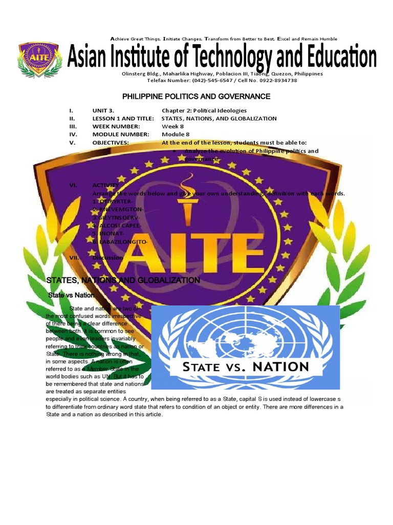 Politics 8 download free pdf state polity globalization