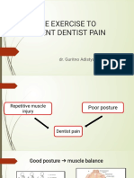 Ws Pdgi Simple Exercise To Prevent Dentist Pain