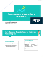 Hemorragias Diagnóstico e Tratamentos