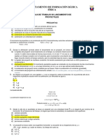 Lanzamiento de proyectiles: hoja de trabajo con preguntas y problemas