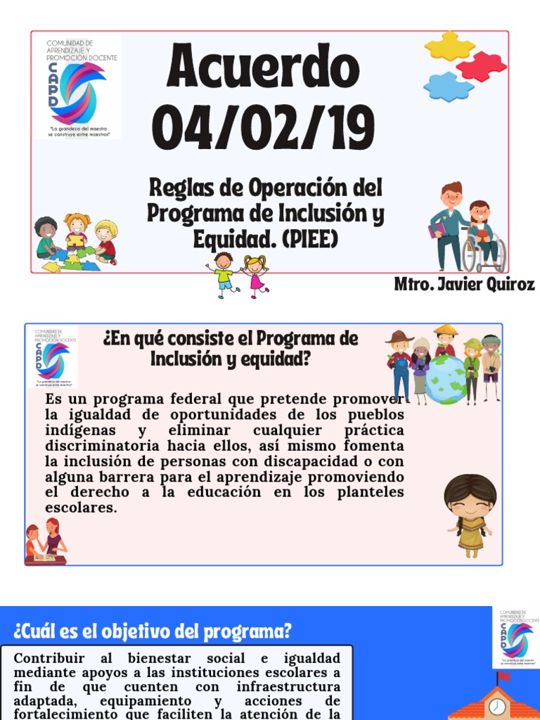 ¿Qué Es El Programa Para La Inclusión Y La Equidad Educativa? – IXXLIQ