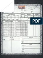 WH4 - Feuille de Personnage PDF Couleurs Éditable