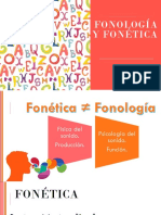 Fonética y Fonología