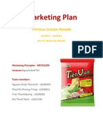 Tien Vua's Marketing Plan Final Version