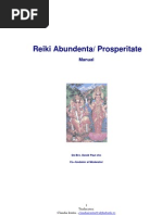 Reiki Abundenta-Prosperitate - Manual